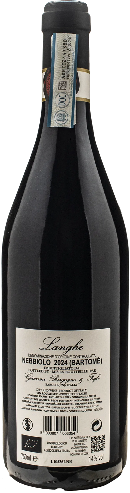 Giacomo Borgogno Langhe Bartome 2024