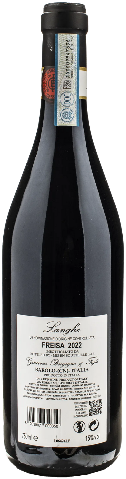 Giacomo Borgogno Langhe Freisa 2022