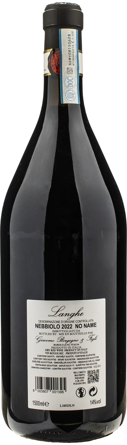 Giacomo Borgogno No Name Langhe Nebbiolo Magnum 2022