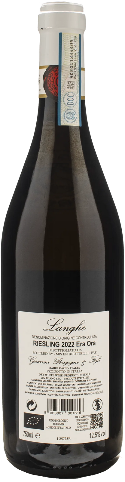 Giacomo Borgogno Riesling Era Ora 2022