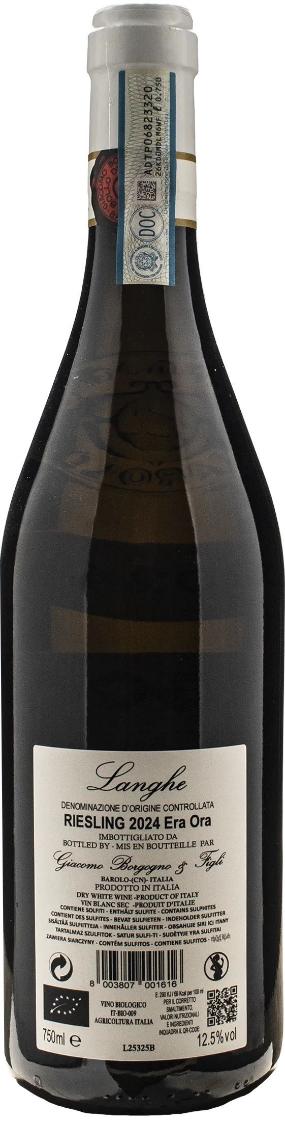Giacomo Borgogno Riesling Era Ora 2024