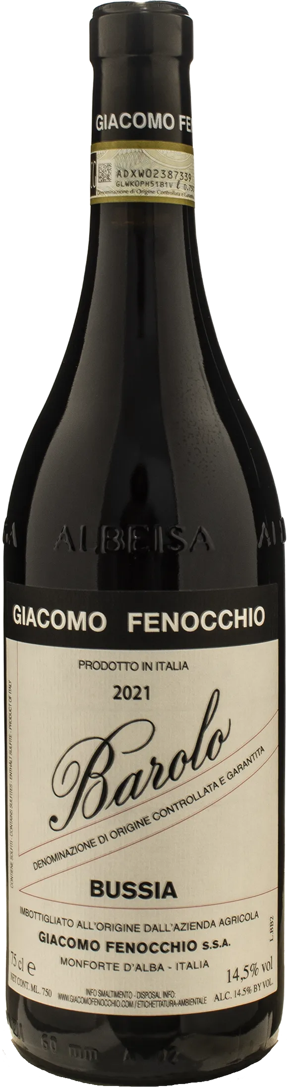 Giacomo Fenocchio Barolo Bussia 2021