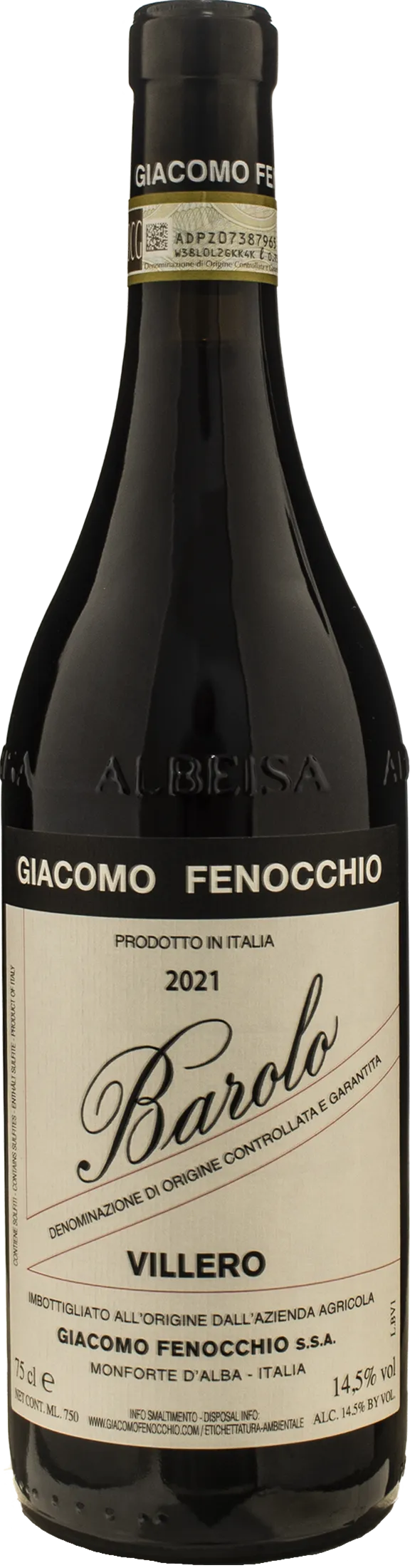 Giacomo Fenocchio Barolo Villero 2021