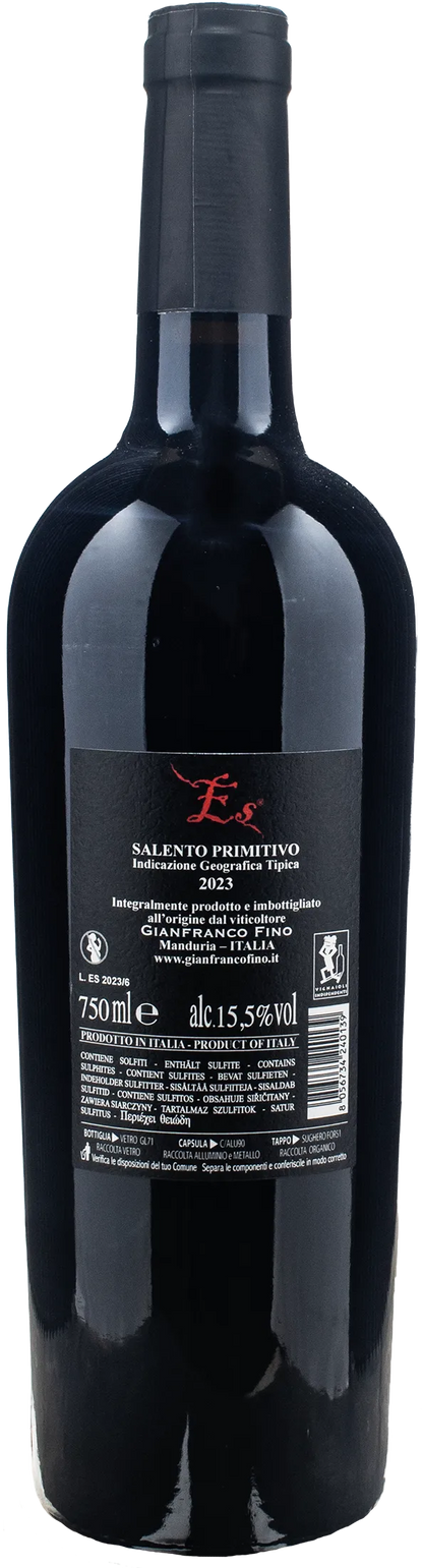 Gianfranco Fino Primitivo del Salento Es 2023