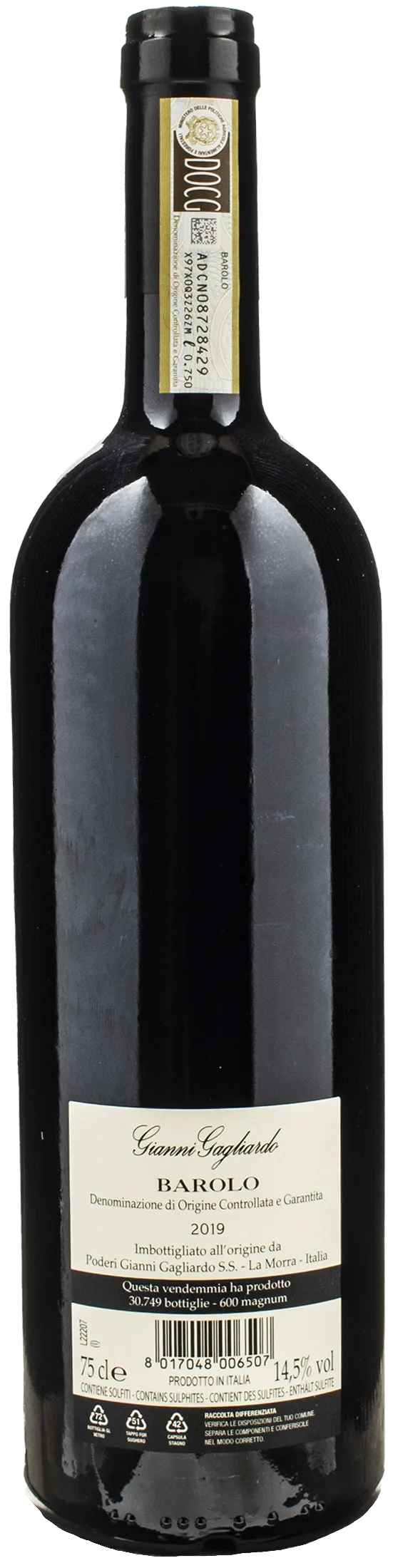 Gianni Gagliardo Barolo 2019