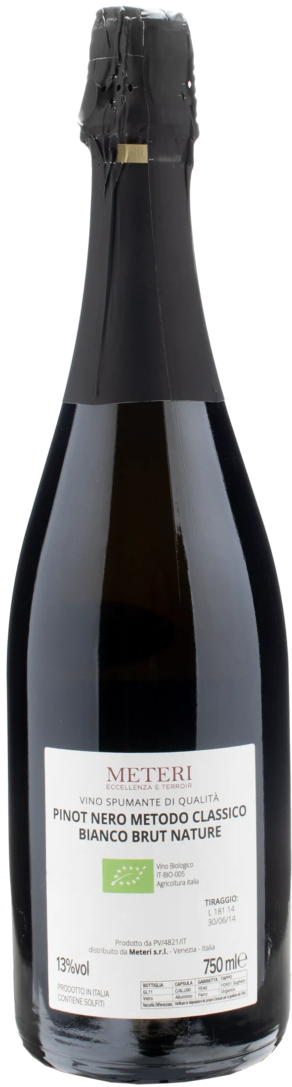 Giardino delle Bolle Metodo Classico Pinot Nero Blanc de Noirs Brut Nature