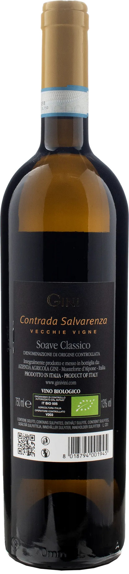 Gini Soave Classico Contrada Salvarenza Vecchie Vigne 2021