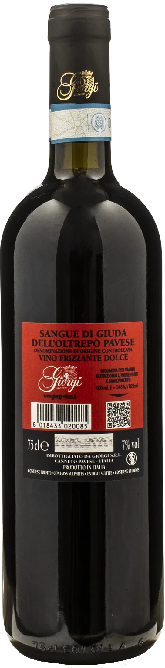 Giorgi Sangue di Giuda dell'Oltrepo Pavese 2025