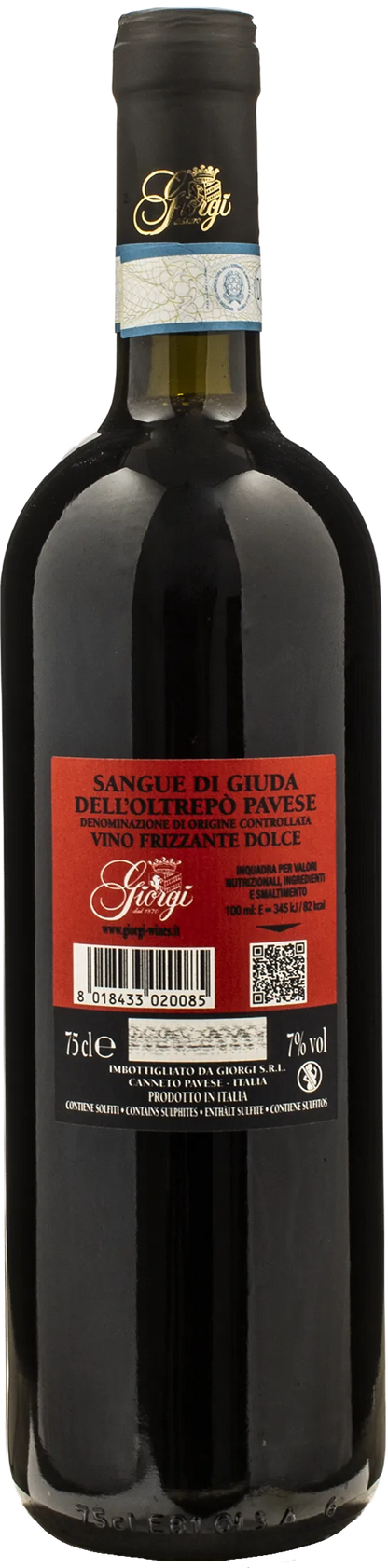 Giorgi Sangue di Giuda dell'Oltrepo Pavese 2025