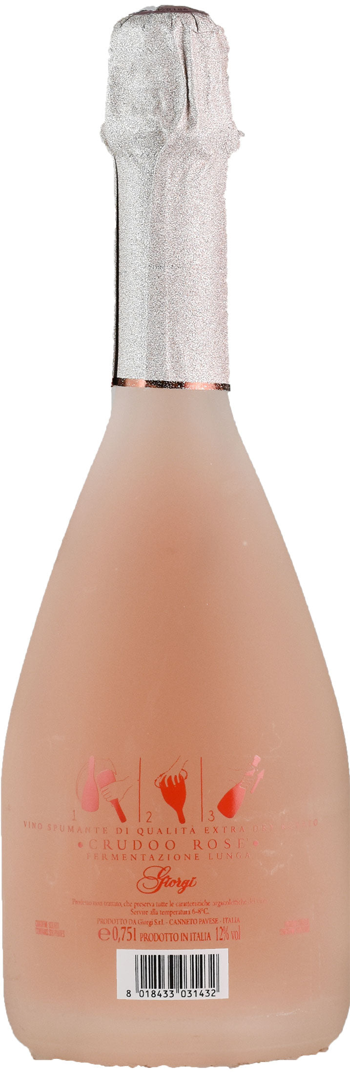 Giorgi Spumante Crudoo Rosé