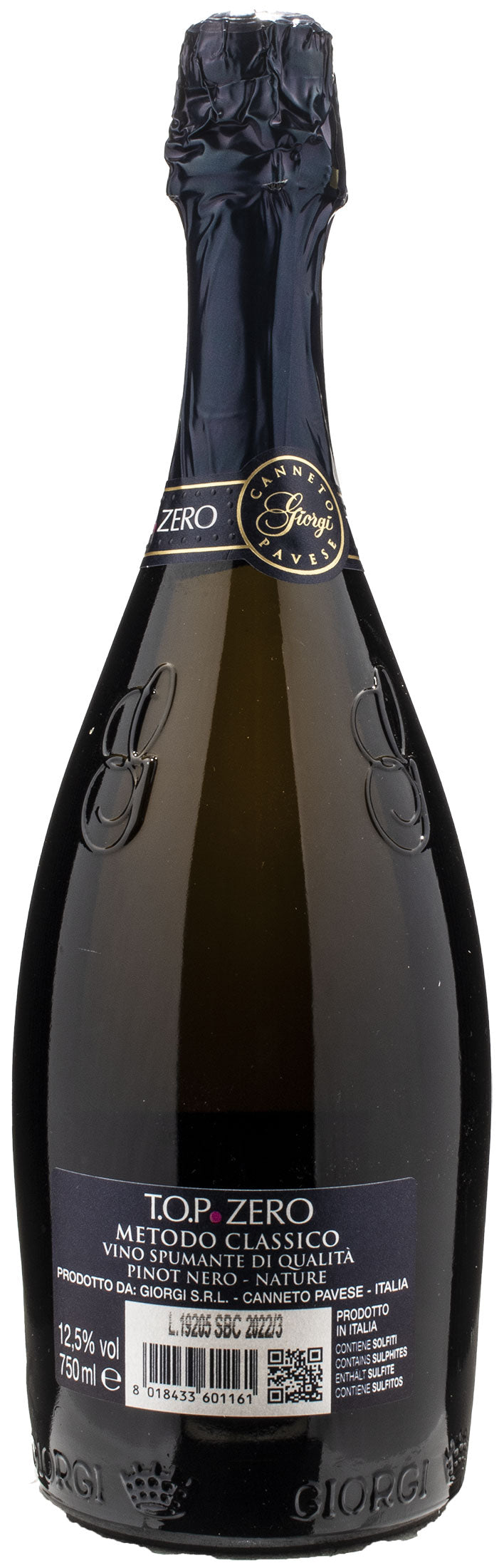 Giorgi Top Zero Nature Spumante Metodo Classico