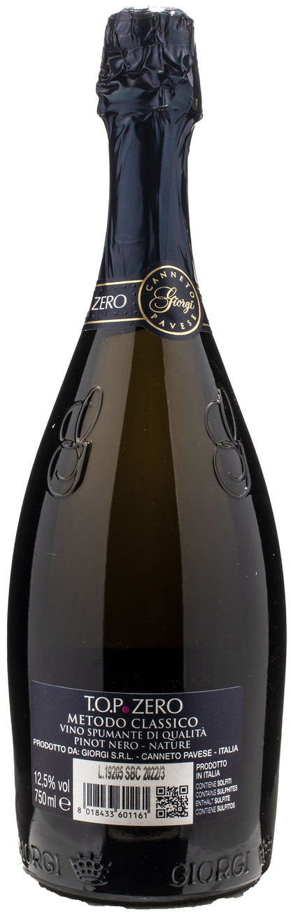 Giorgi Top Zero Nature Spumante Metodo Classico