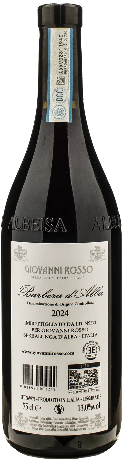 Giovanni Rosso Barbera d'Alba 2024
