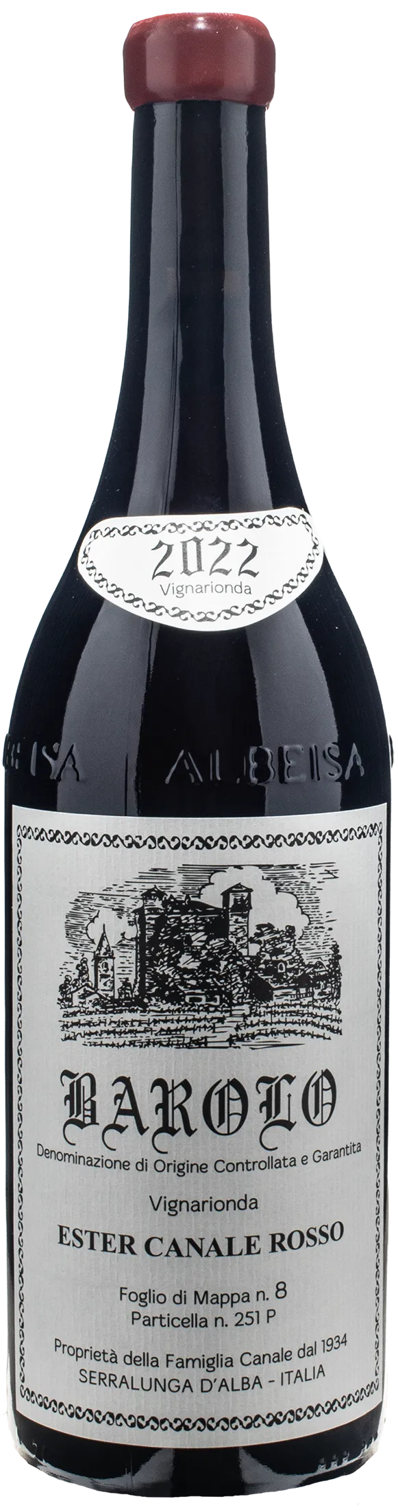 Giovanni Rosso Barolo Vigna Rionda Ester Canale Rosso 2022