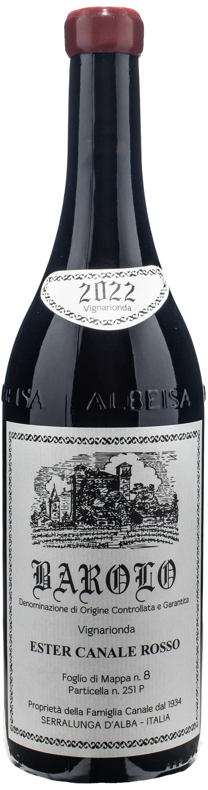 Giovanni Rosso Barolo Vigna Rionda Ester Canale Rosso 2022