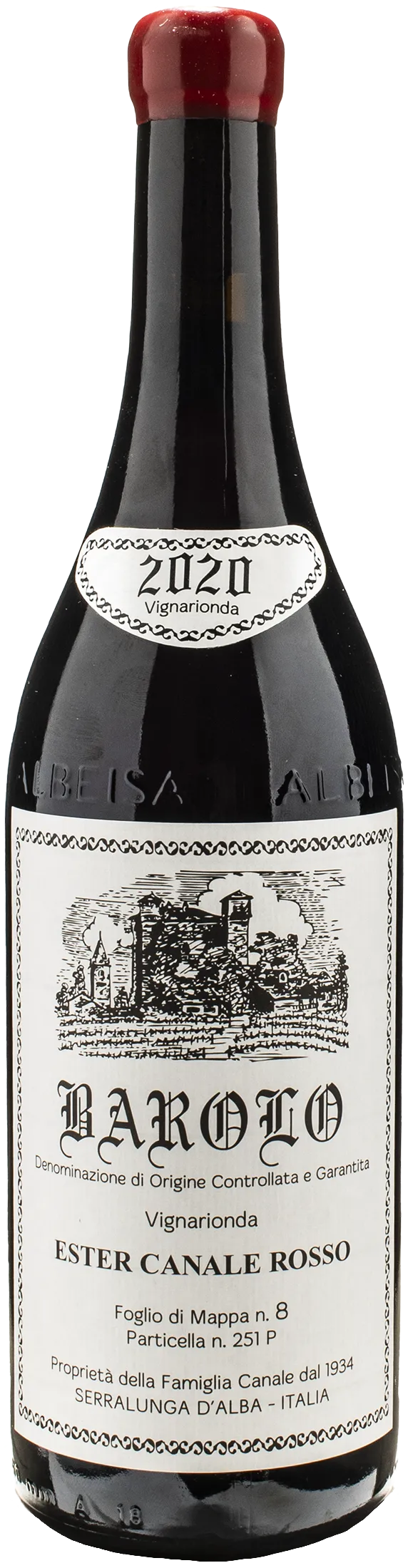 Giovanni Rosso Barolo Vigna Rionda Ester Canale Rosso 2020