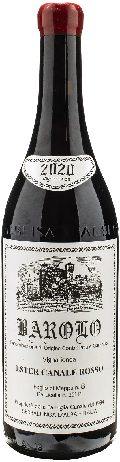 Giovanni Rosso Barolo Vigna Rionda Ester Canale Rosso 2020