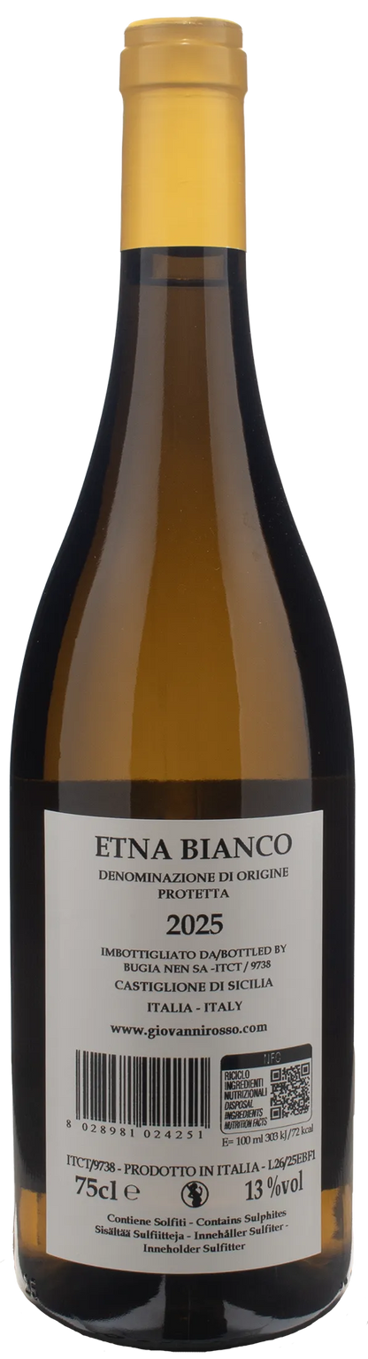 Giovanni Rosso Etna Bianco 2025
