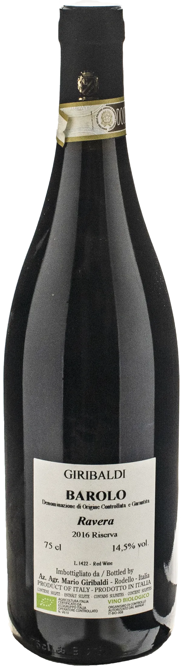 Giribaldi Barolo Ravera 2016