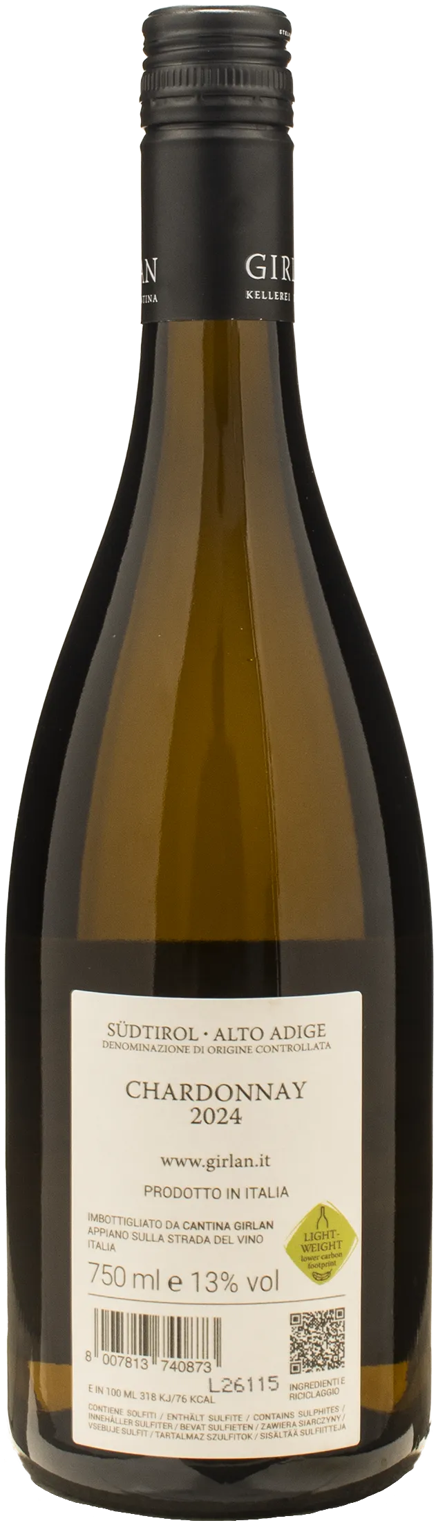 Girlan Chardonnay 2024