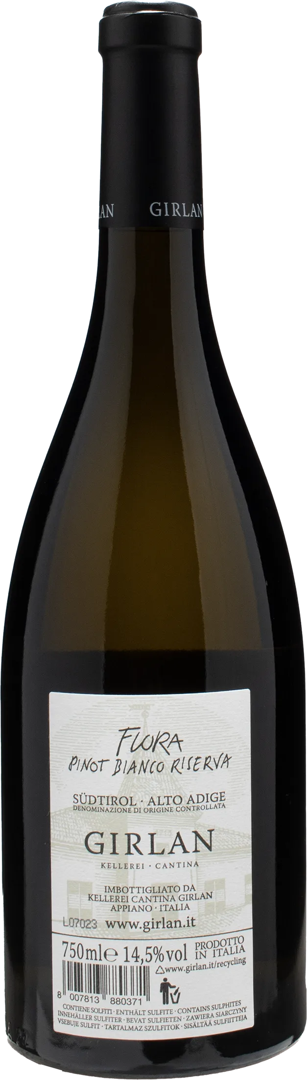 Girlan Flora Pinot Bianco Riserva 2021