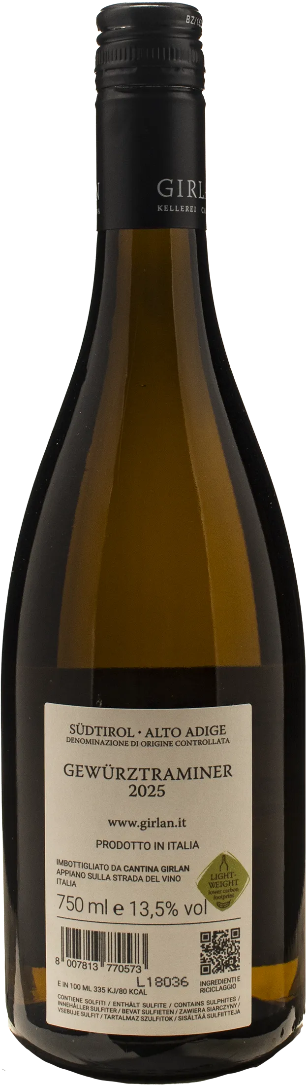 Girlan Gewurztraminer 2025