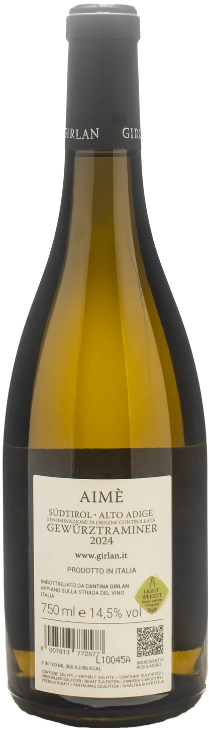 Girlan Gewurztraminer Aime 2024