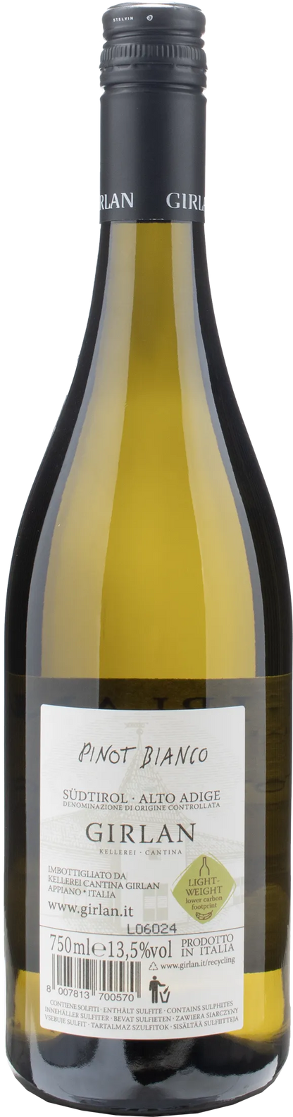 Girlan Pinot Bianco 2023