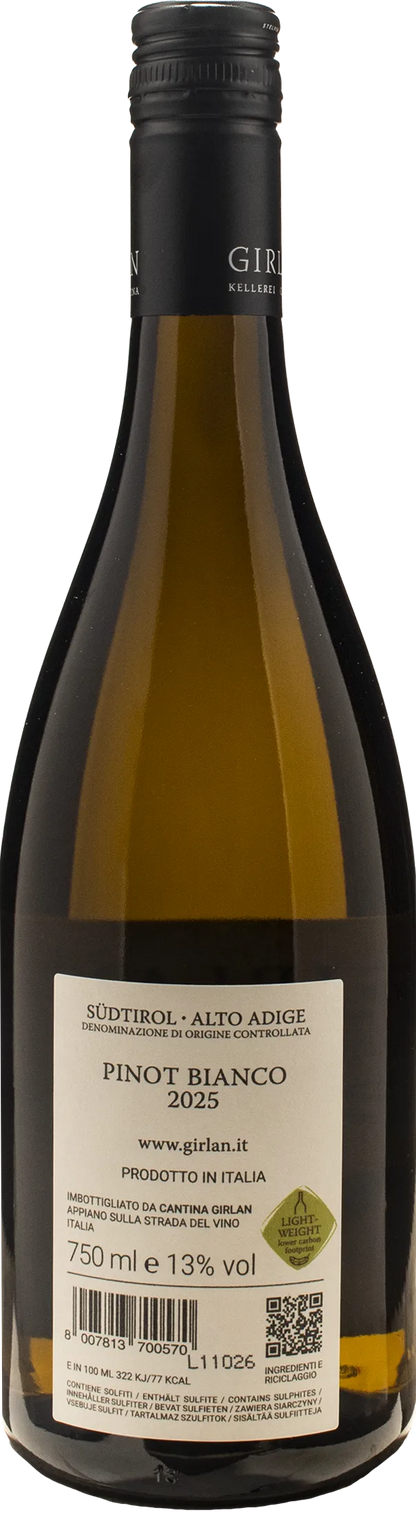 Girlan Pinot Bianco 2025