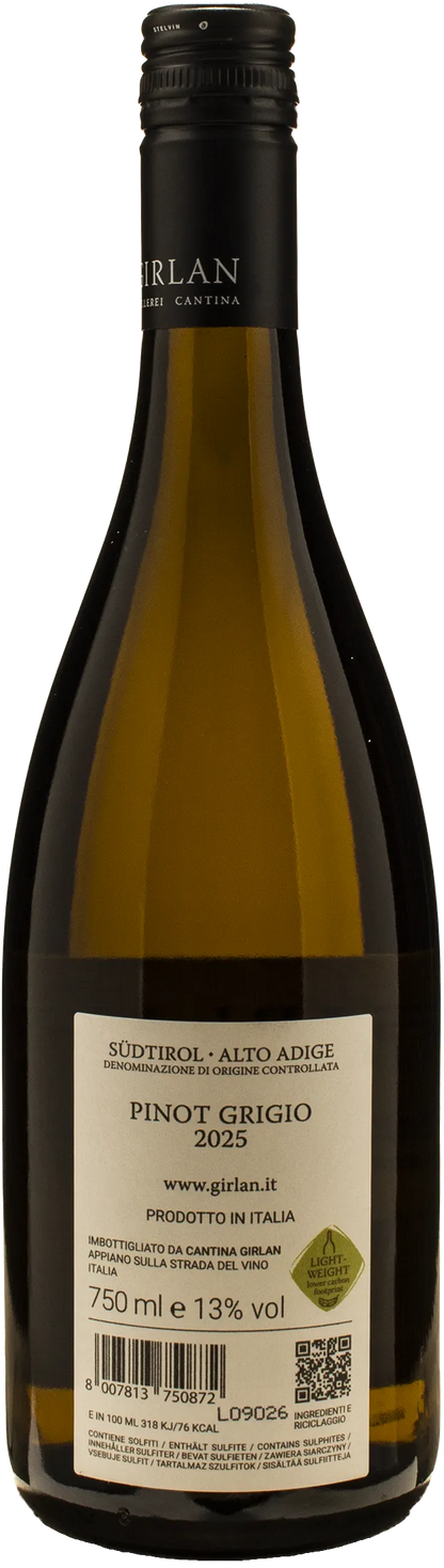 Girlan Pinot Grigio 2025