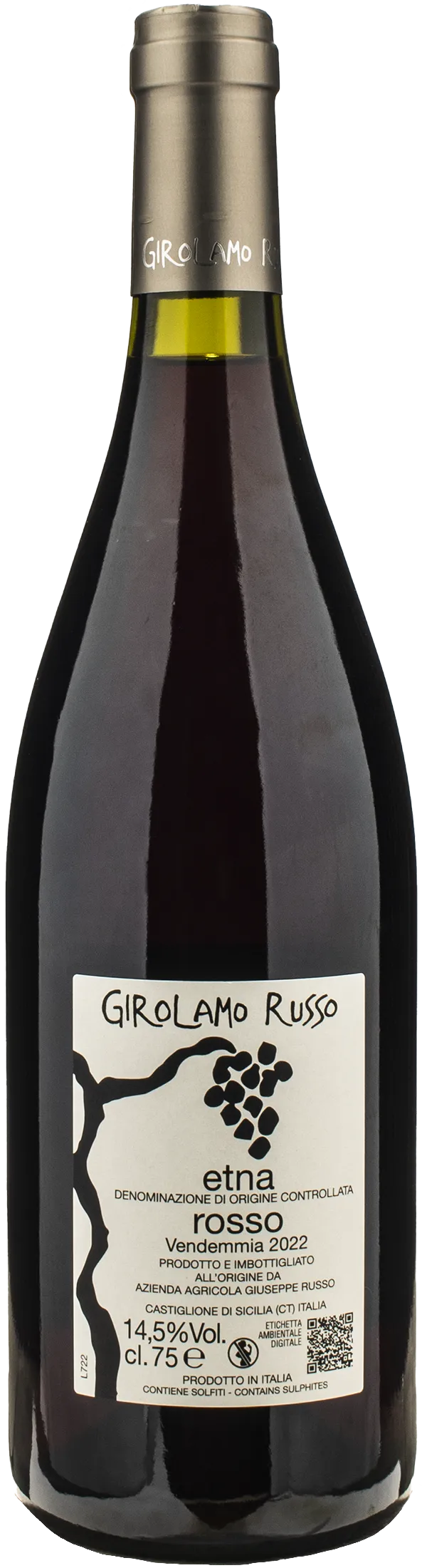 Girolamo Russo Etna Rosso Calderara Sottana 2022