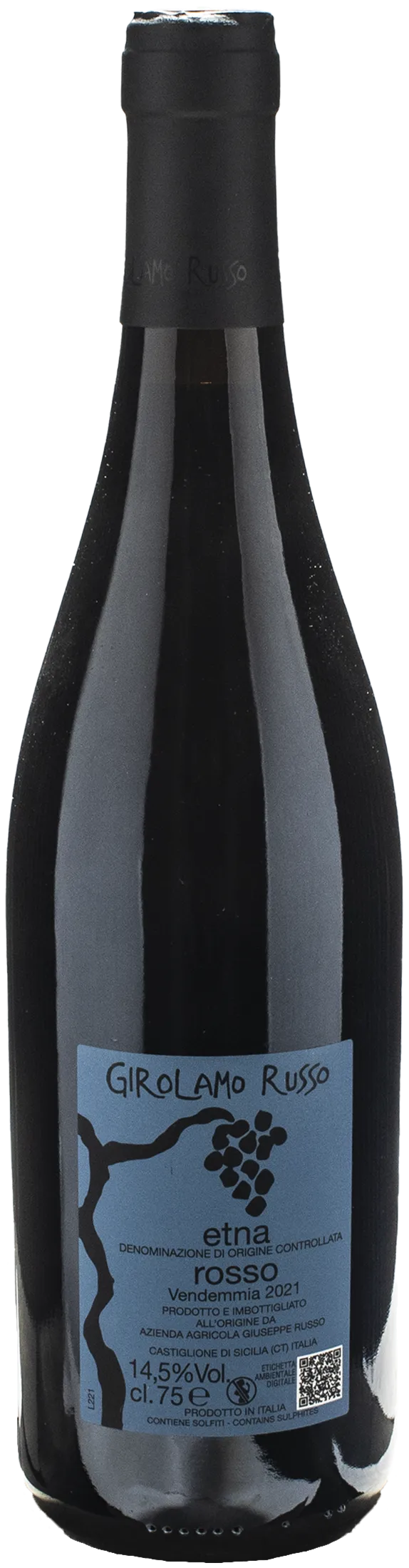 Girolamo Russo Etna Rosso San Lorenzo Piano delle Colombe 2021