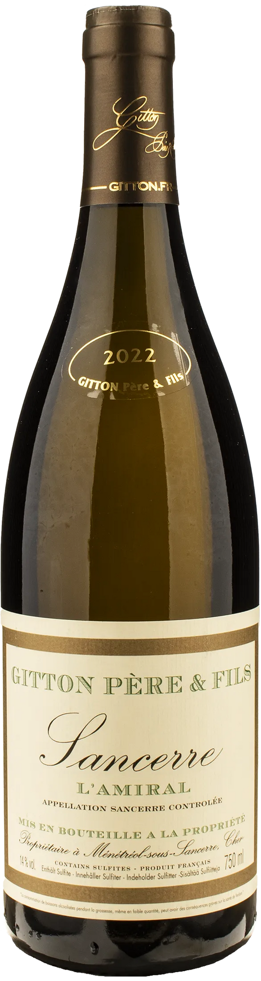 Gitton Pere et Fils Sancerre L'Amiral 2022