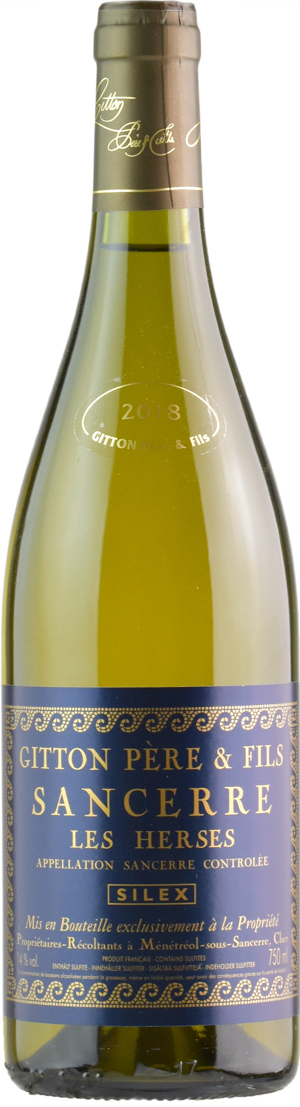 Gitton Père et Fils Sancerre Les Herses 2018