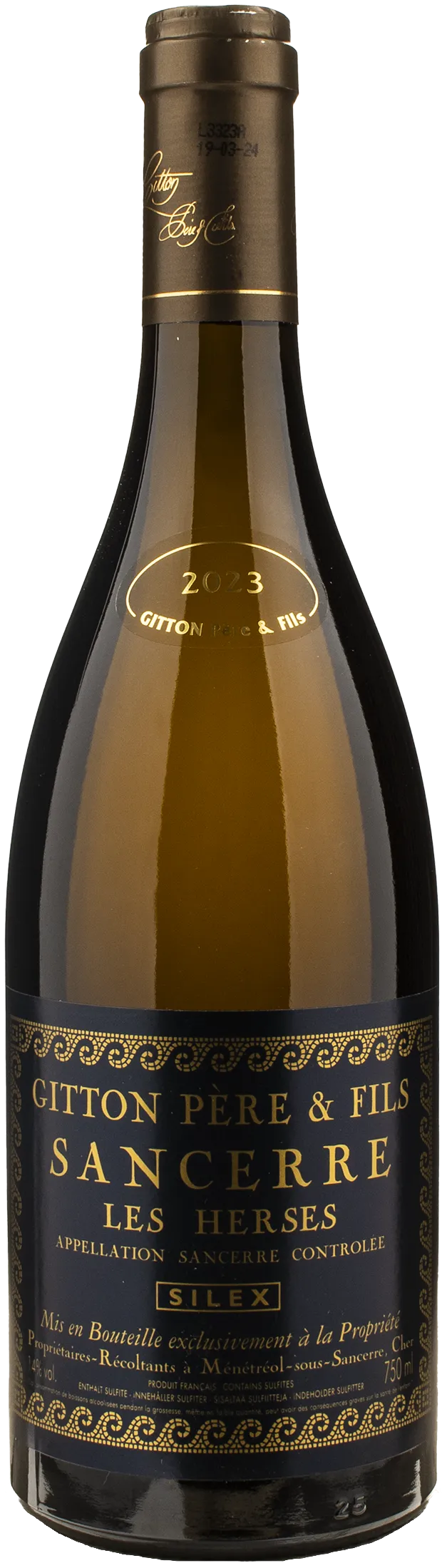 Gitton Pere et Fils Sancerre Les Herses 2023