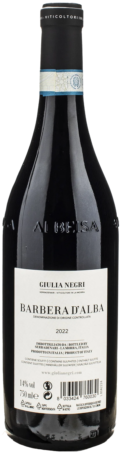 Giulia Negri Barbera d'Alba 2022