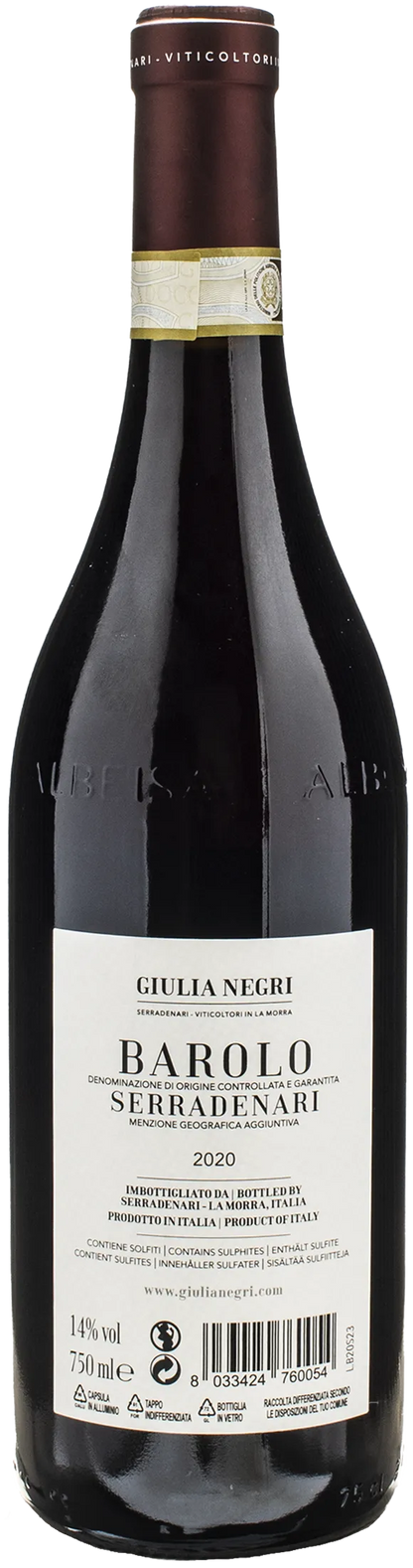 Giulia Negri Barolo Serradenari 2020