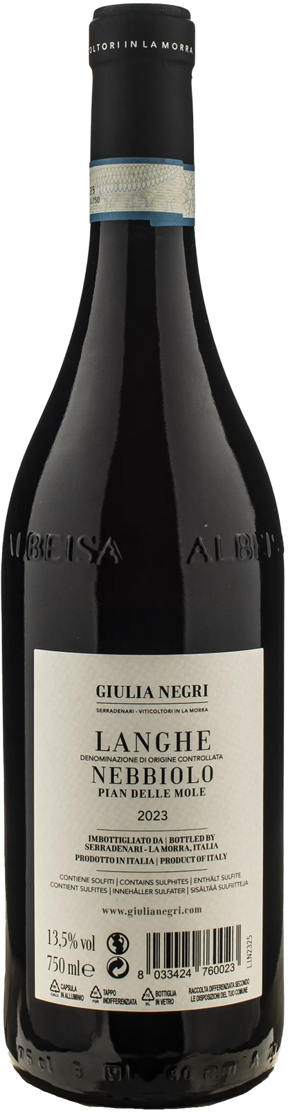 Giulia Negri Langhe Nebbiolo Pian delle Mole 2023