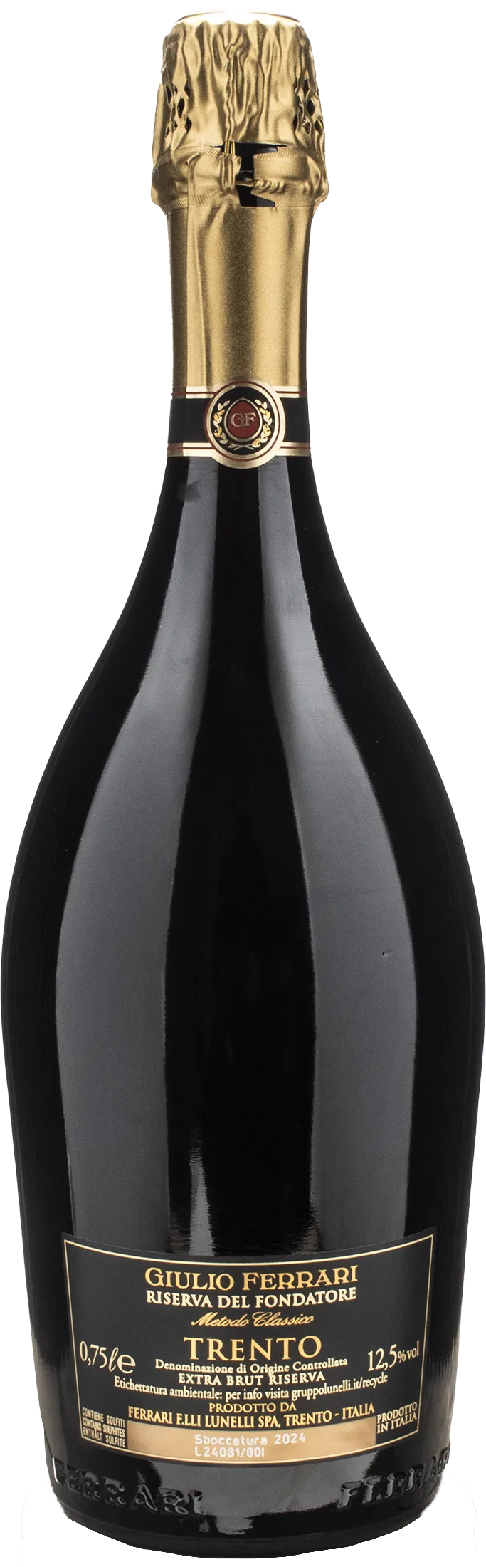 Giulio Ferrari Riserva del Fondatore Extra Brut Riserva 2015