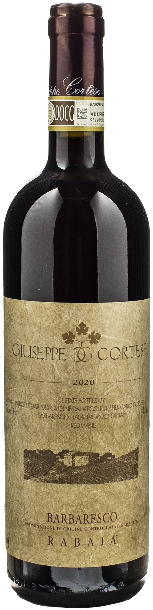 Giuseppe Cortese Barbaresco Rabaja 2020