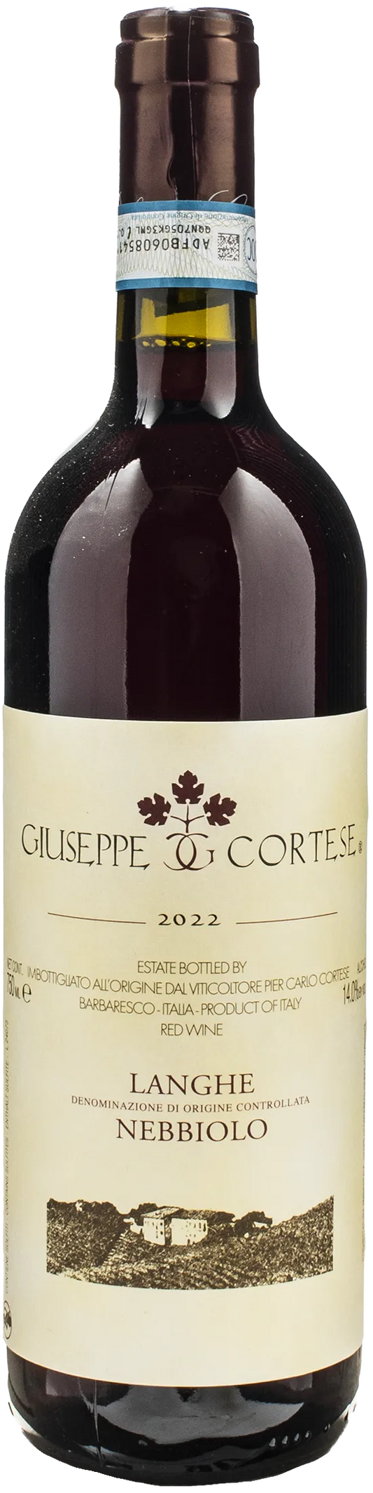 Giuseppe Cortese Langhe Nebbiolo 2022