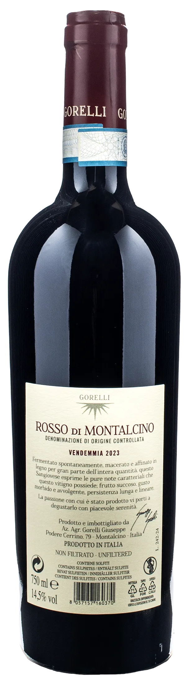 Giuseppe Gorelli Rosso di Montalcino 2023