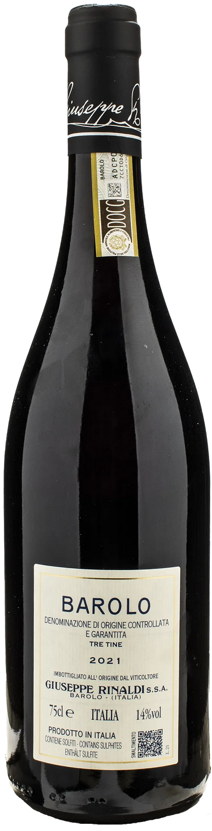 Giuseppe Rinaldi Barolo Tre Tine 2021