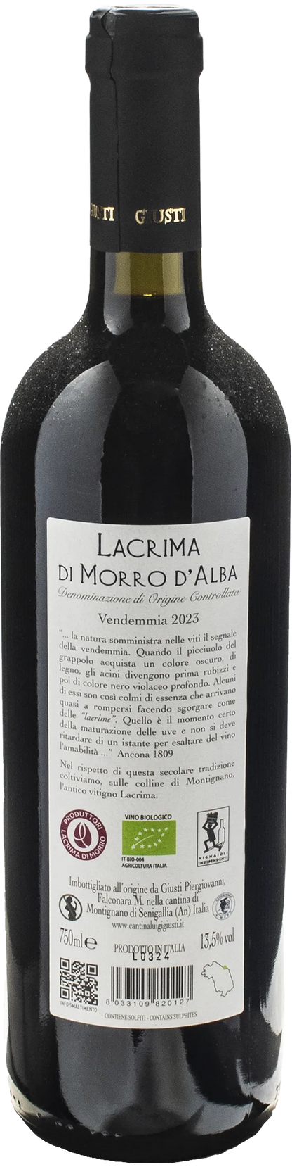 Giusti Lacrima di Morro d'Alba Lacrima 2023