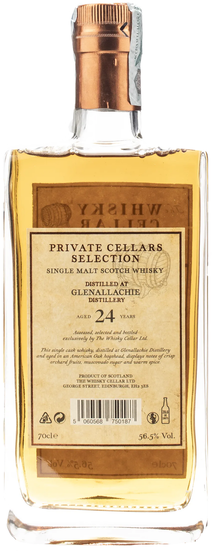 Glenallachie Whisky Private Cellars Selection 24 Y.O. 0.7L