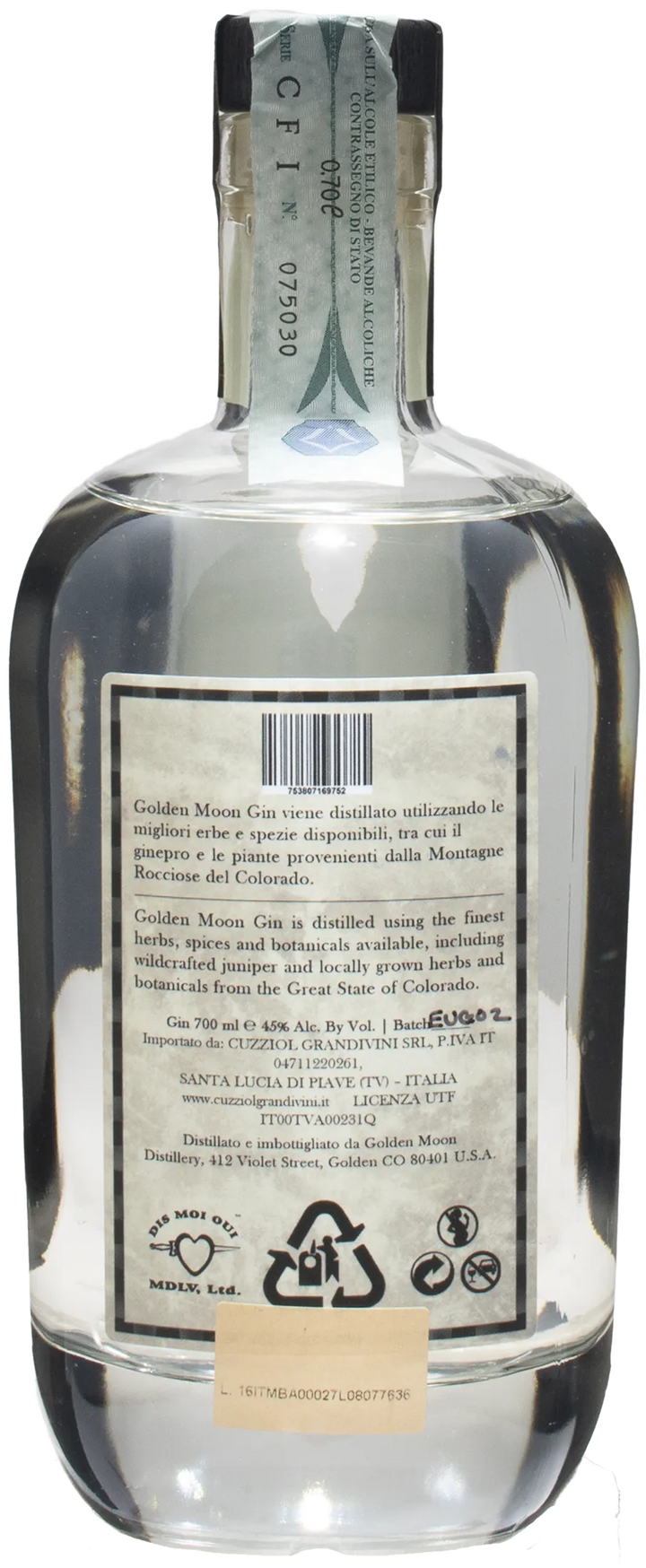 Golden Moon Gin 0.7L
