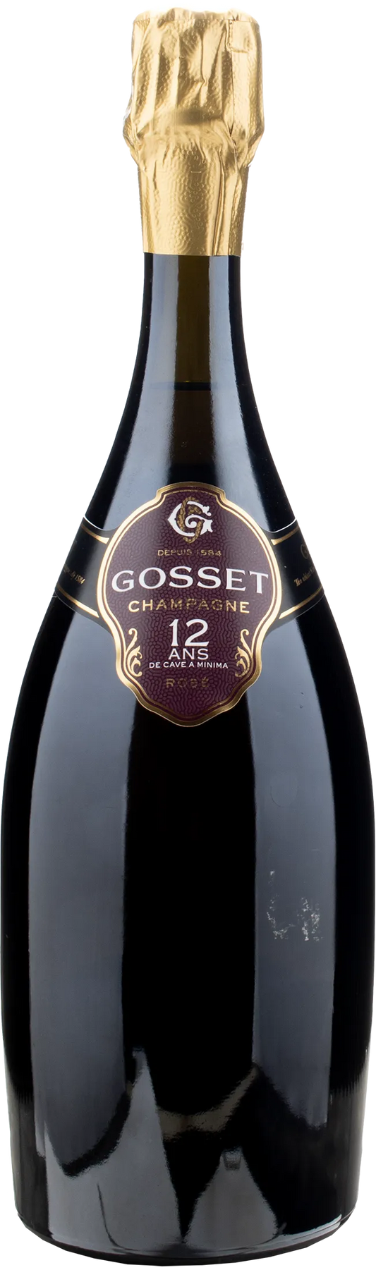 Gosset Champagne 12 ans de cave a Minima Rosè Brut