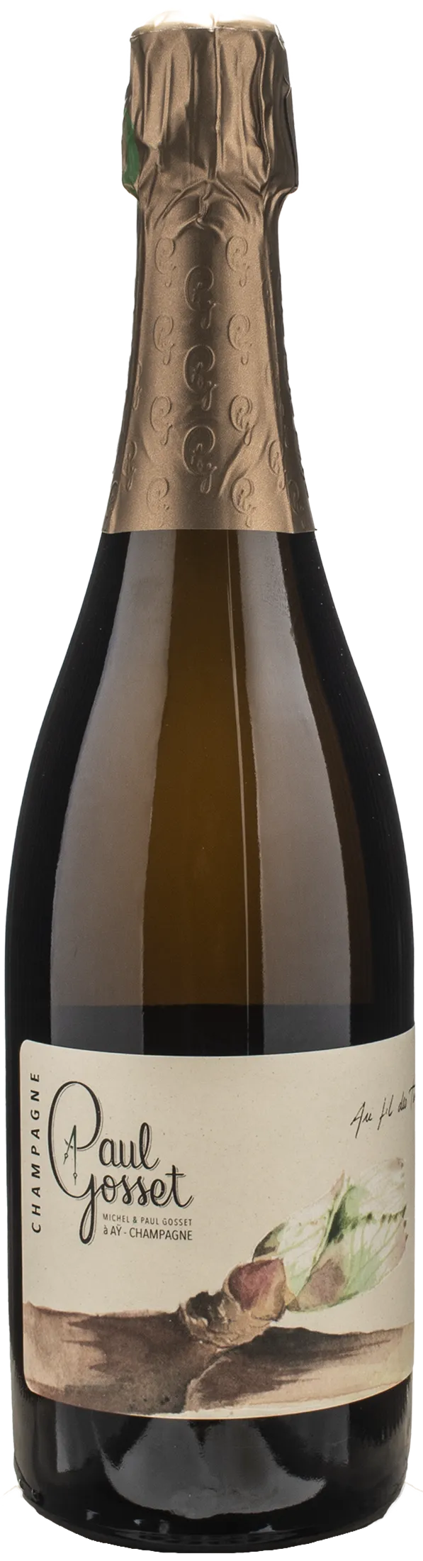 Paul Gosset Champagne Au Fil Des Temps Printemps Assemblage Mareuil Sur Ay Extra Brut