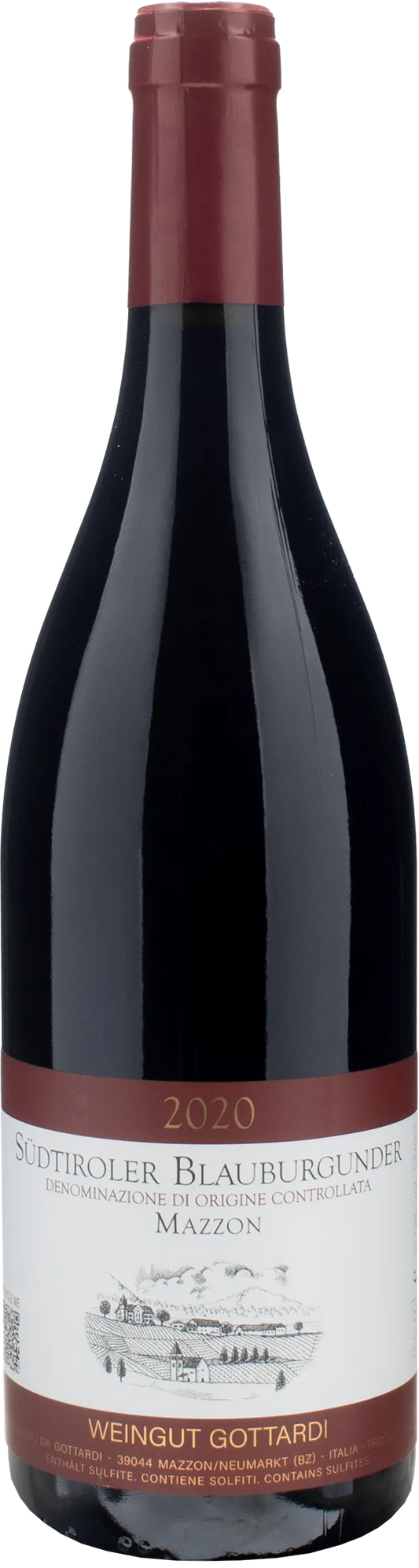 Gottardi Blauburgunder Mazzon Pinot Nero 2020