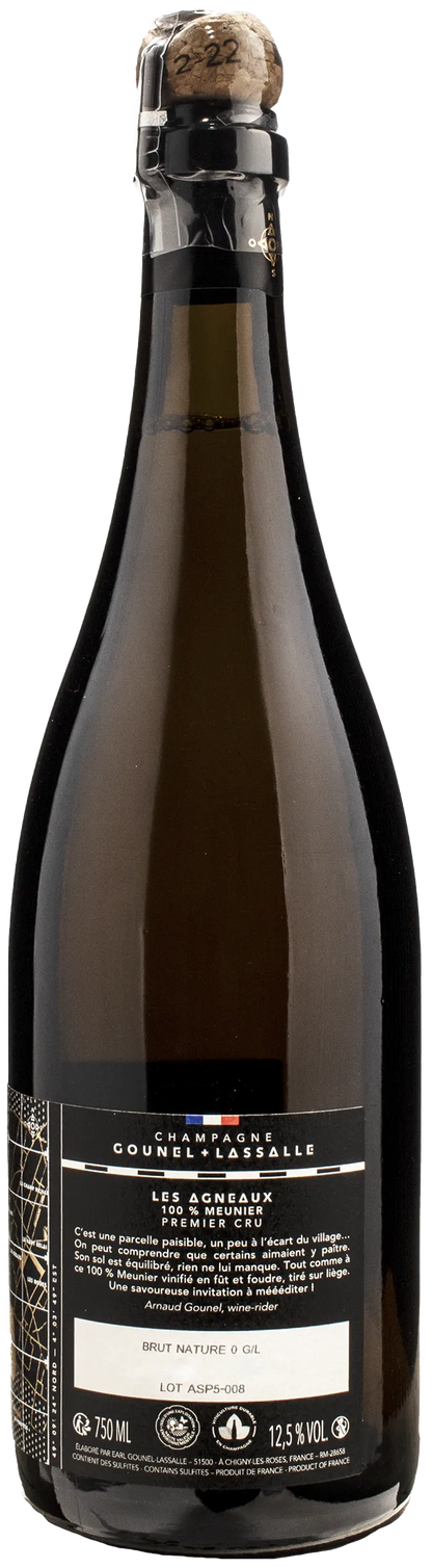 Gounel Lassalle Champagne 1er Cru Les Agneaux Brut Nature